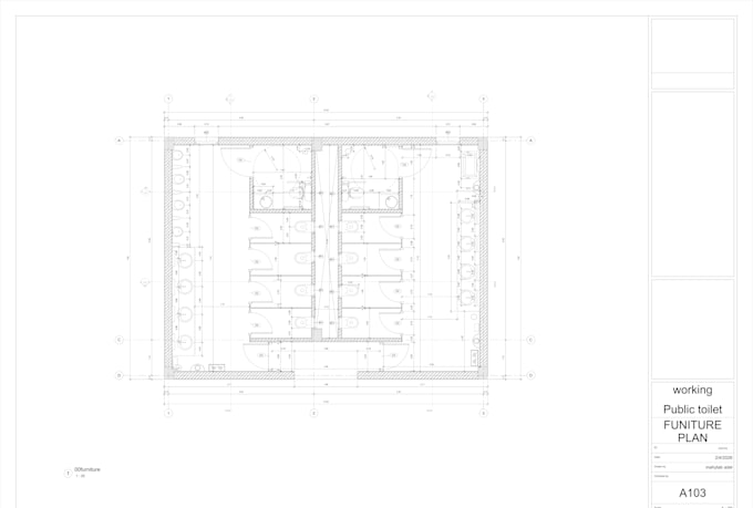 convert sketches or pdfs into autocad 2d drawings professionally